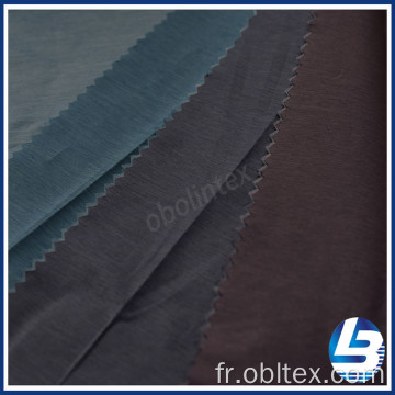 Tissu cationique de polyester / nylon Obl20-657 pour la veste DOWN